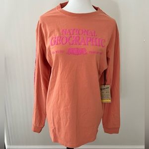 NWT National Geographic x Parks Project Legacy Puffy Print Long Sleeve